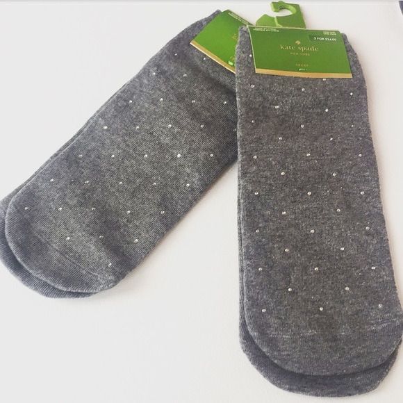 NWTs Kate Spade Diamond Beaded Socks - Picture 2 of 7